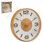 Часы (пластик) круг d30см 