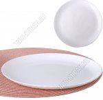 PAMPILLE WHITE Тарелка плоская d26см б/уп (24) Франция 