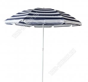 Зонт пляжный d180см, складная штанга h170см 