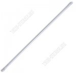 Карниз телескоп L1,4-2,6м б/колец,металл, белый (20)