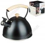 Чайник нерж 2,5л черный матов (12) 