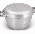 Казан коническ. 3,0л,крышка-сковорода (5)