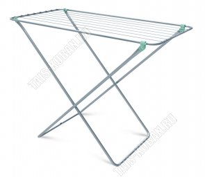 Сушилка для белья напольная 10м (h83 105х55см) серебро (8) 