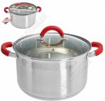 PROFI red Кастрюля 6,6л d24cм,ф.цилиндр (6)