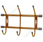 Вешалка 3 двойных крючка L27х18,5см, медь (20)