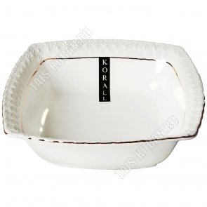 Салатник квадрат 18х18см 780мл б/уп (6) 