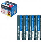 Батарейка GoPower Alkaline LR03 BL-4шт BOX20 (20) 