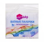 Ватные палочки (пакет) 100шт(52) 