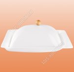 Белье Масленка с крышкой 11,5х19см, прямоугол, п/у