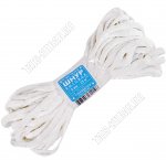 Веревка/шнур полиэфир.нить d6мм (25м) белый 