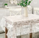 Скатерть прозрачн (110х132см) 