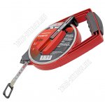 Рулетка геодезическая 50м х 12,5мм, метал.лента, закрытый корпус 