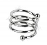 Кольцо д/тканев.салфеток (металл) d4см 