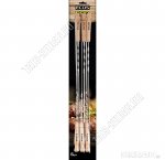 Шампур 6шт плоский дерев.ручк. 600х6,5х2,5мм,нерж.сталь (25)