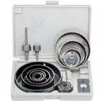 Н-р кольцевых пил п/дереву 12пр, 19-127мм 