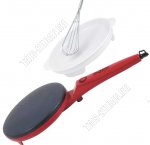 Блинница эл. 650Вт d20см,А/П,индик,чаша д/теста+венчик,красн (10)