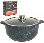 Кастрюля-казан 4л d24 h12см с крышкой (4) 