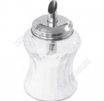 Сахарница-дозатор 200мл,стекло+нержавеющая сталь,подарочная упаковка (12) 