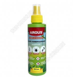 ARGUS Спрей 150мл от Клещей 
