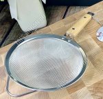 WOOD Сито d18см (двойное плетение) с деревянной ручкой,Lenardi (36) 