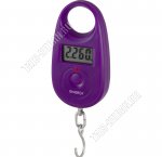 Весы безмен эл. 25кг,дел.5гр,LCD-диспл,пит.1*СR2032,фиолетов (12) 