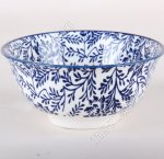 Navy bloom/голубые веточки Салатник d12см (10/120)