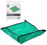 Коврик для садовых работ 49х49см, на кнопках,полиэтилен (10/200) 