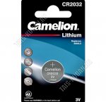 Бат. диск CAMELION CR2032, BL-1шт.литиевые,блистер (10) 