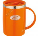 Термокружка (нерж+пластик) 0,5л 