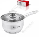 Ковш 2,1л d16см с крышкой 6)