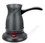 Кофеварка-турка электрическая 600мл 750-800Вт, диск, черный цвет, защита от перегрева (18) 