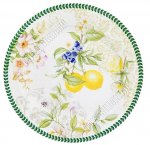 Тарелки Лимоны 2шт d19см, плоские