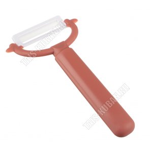 Овощечистка (поперечн) L13см,плавающ керамич лезв,цв.микс (6)