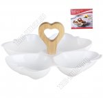 Менажница 4-х секц. 25х25см 