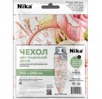 Чехол для гладильной доски, хлопок+поролон двойной (42х130см) 