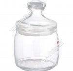 CESNI Банка 0,5л с гермет.стекл.крышкой (ф.цилиндр) п/у (12) 