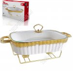 Мармит (керамика) 2,5л прямоугольный (32х19 h9см) 