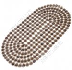 Коврик овал (67х37см) 