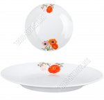 Герберы Тарелка плоская d18см, б/уп (12)