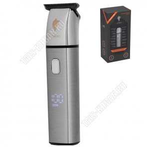 Машинка д/стрижки (аккум) 4,5Вт,3насад, сталь (24) 