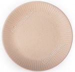 Rosamary Тарелка плоская d27,5см, беж.с черн.крапом, б/уп 
