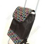 Тележка хоз.86х30х22см с сумкой 52х36х19см,до 30кг,мет,цв.микс (1)