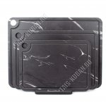 НАБОР мрамор графит 3шт на подставке 24х18/29х20/33х25см