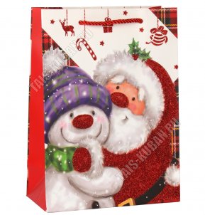 Пакет бумажный (h24х18см, дно8,5см) 