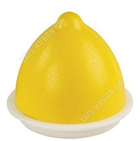Емкость д/лимона (d10 h9см) с поддон (25) 