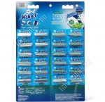 Станок для бритья 2-ое лезвие, пластик+гелевая полоска (витамин Е и алое) (576). 