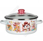 Сладкая жизнь Кастрюля белый 4,0л (4)