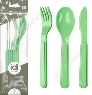 Набор столовых приборов 6шт (20) 