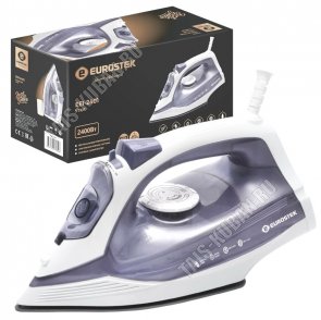 Утюг керамическая подошва 2400Вт пар 45г/мин,для воды 300мл, фиолетовый (10) 