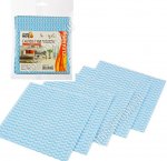 Салфетка вискоза+полиэстр, перфорац 